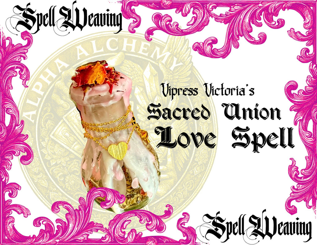 SpellCraft: Sacred Union Love Spell (spell jar)