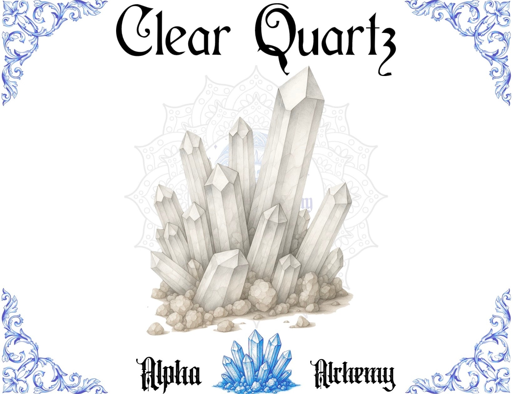 Crystal: Clear Quartz Tumbled Loose Pieces