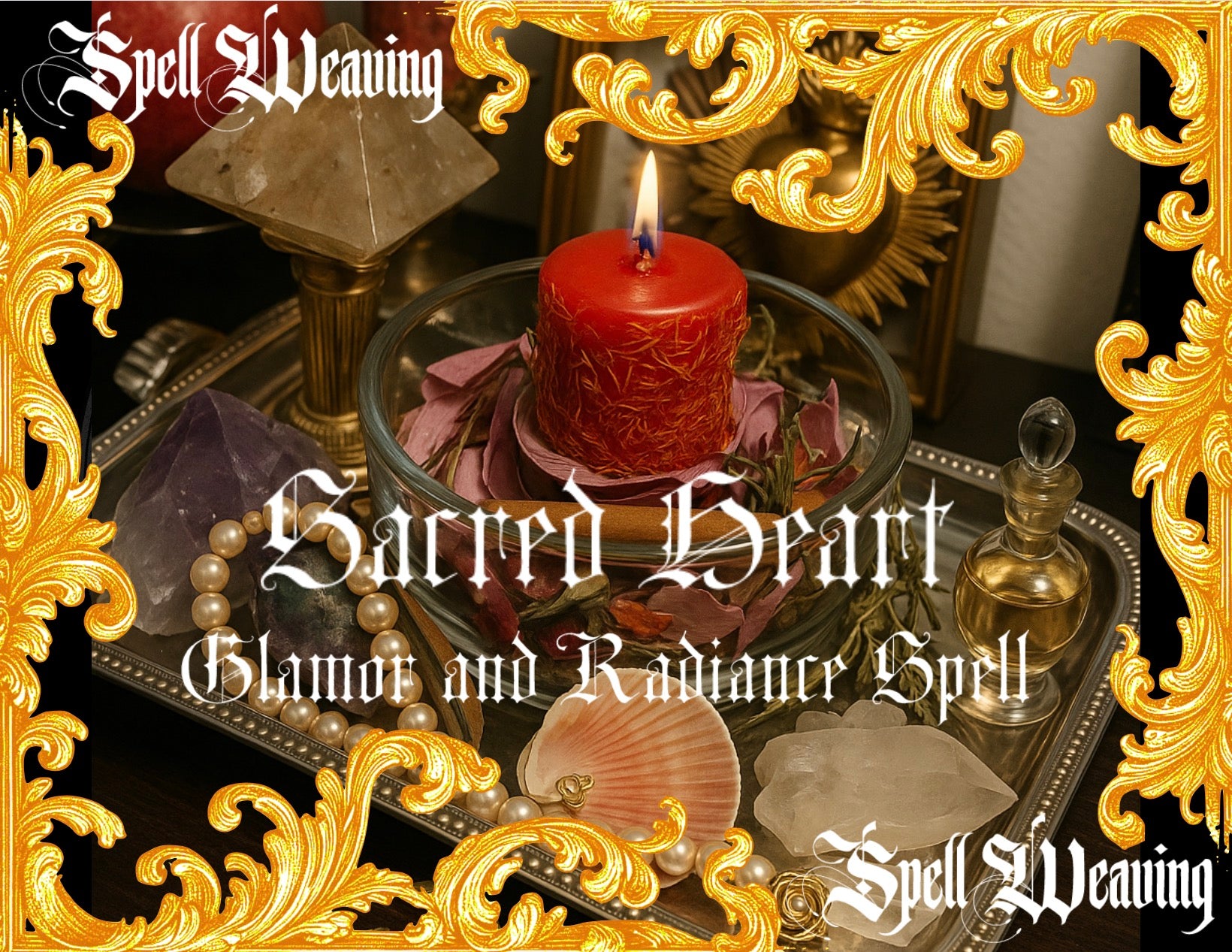 SpellCraft: Glamor & Radiance Sacred Heart Spell (spell working)