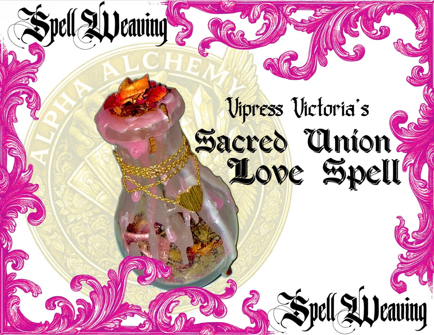 SpellCraft: Sacred Union Love Spell (spell jar)