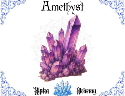 Crystal: Amethyst Tumbled Loose Stone
