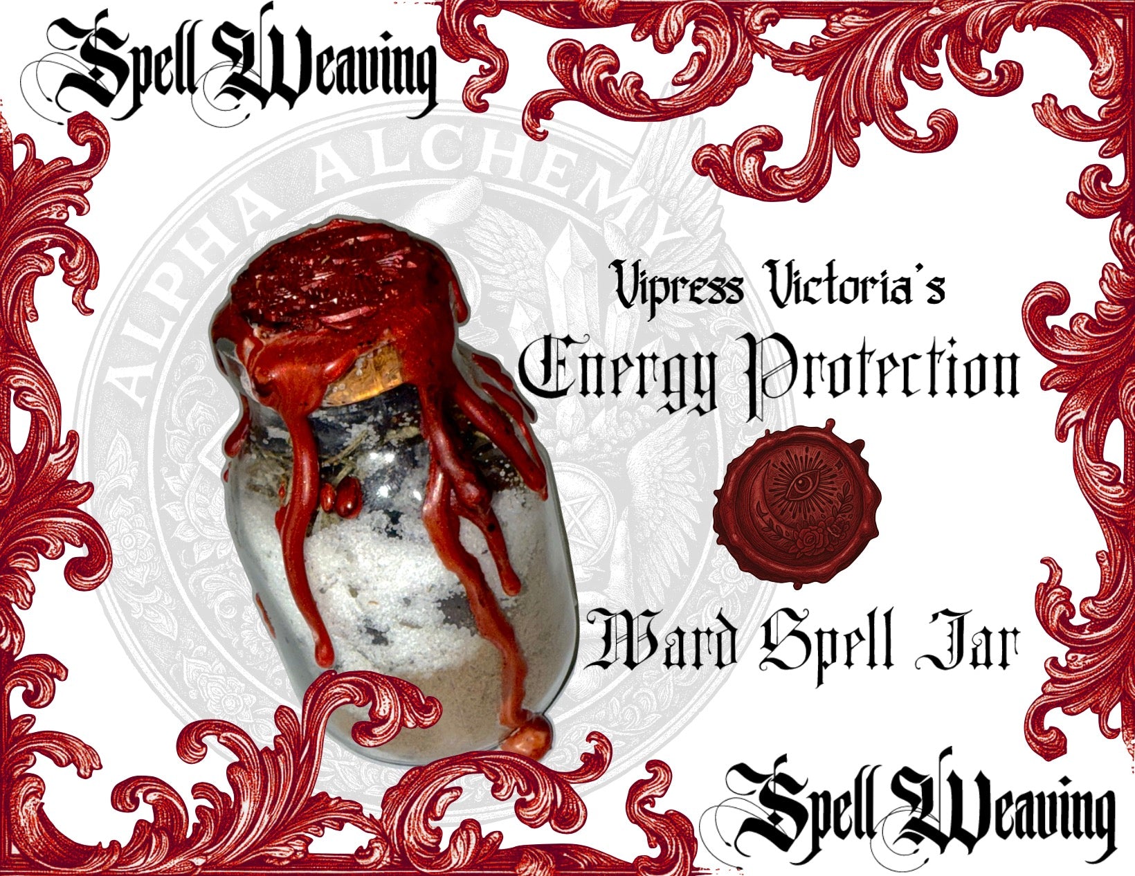 SpellCraft: Energy Protection Ward (spell jar)