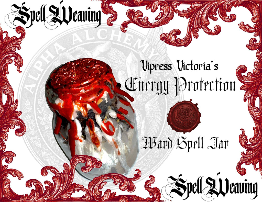 SpellCraft: Energy Protection Ward (spell jar)